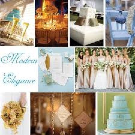 Matrimonio oro e azzurro