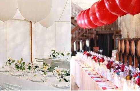 rinfresco con palloncini