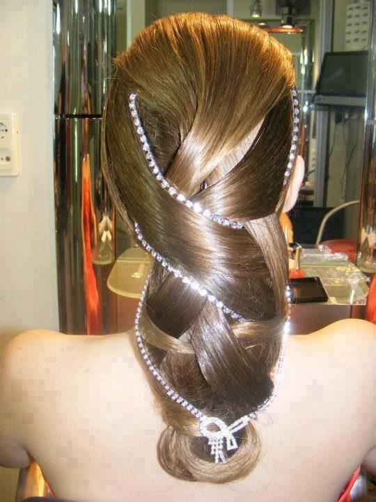 acconciature con brillantini