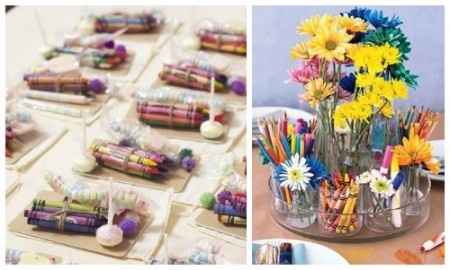 idee per il tavolo dei bambini