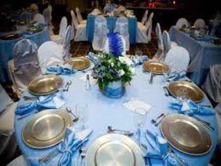 Matrimonio oro e azzurro