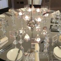 Allestimento specchio sui tavoli - 1