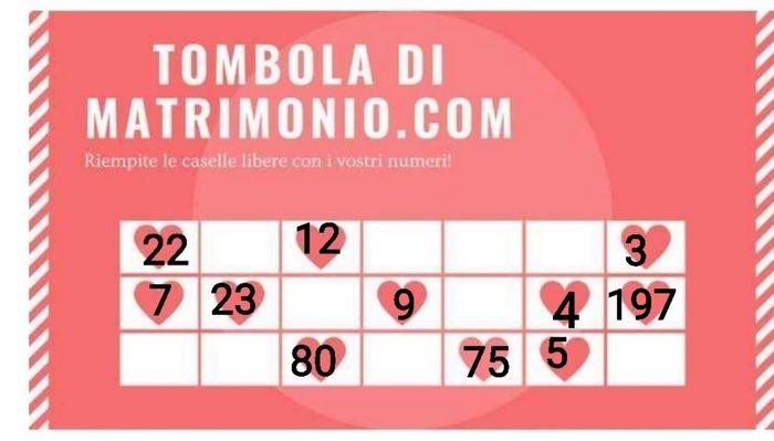 🔟 cartella: condividi i tuoi numeri 1