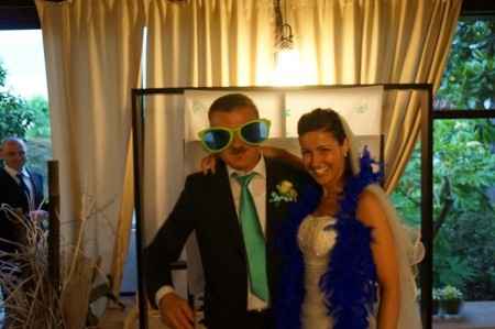 io e papa al photoboot