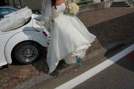 l'auto e le scarpe tiffany