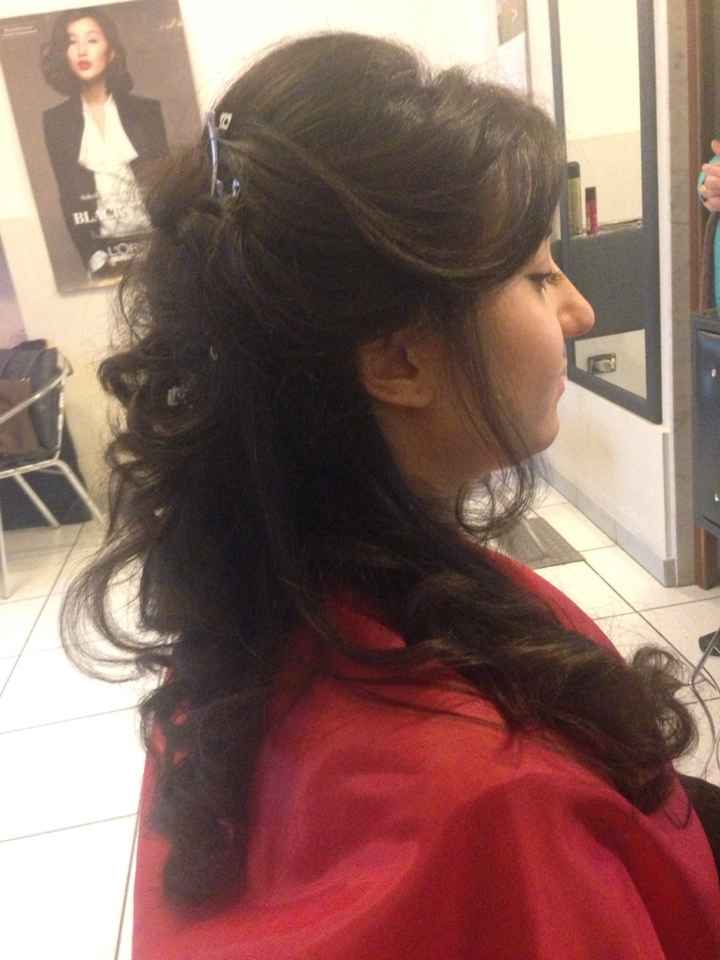 Prima prova capelli un flop consiglio x sposine ricce - 3