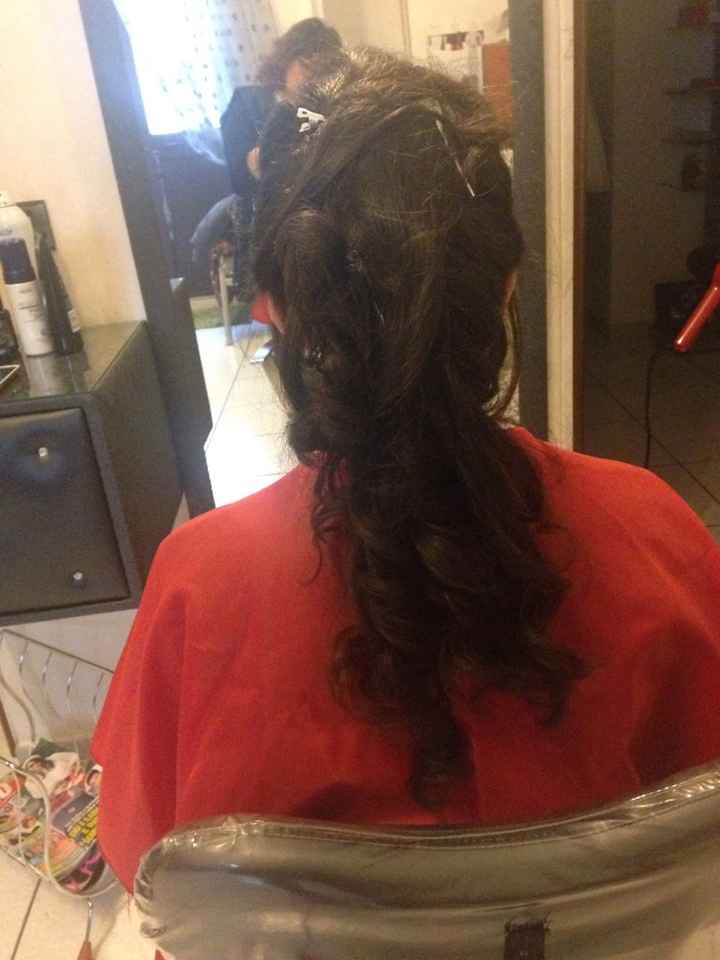 Prima prova capelli un flop consiglio x sposine ricce - 4