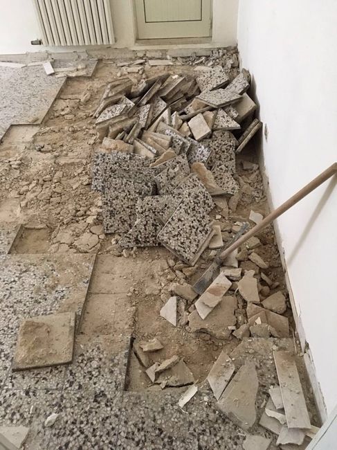 Eccola qua casa nostra totalmente smantellata - 6