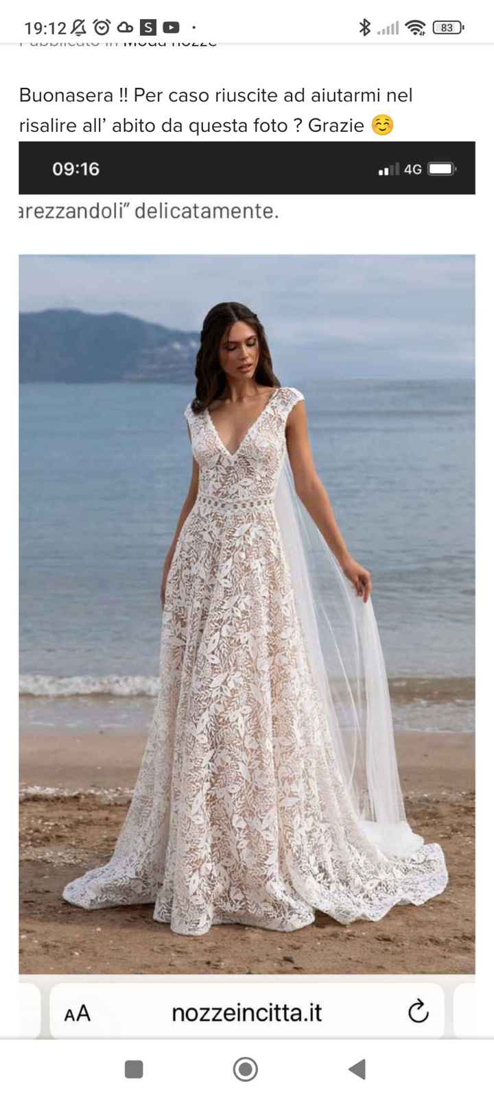 Di che abito si tratta ? - 1