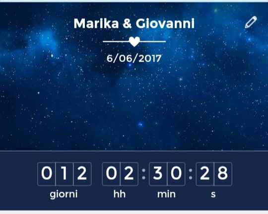 Condividete la data delle vostre nozze - 1