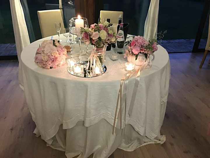 My wedding table