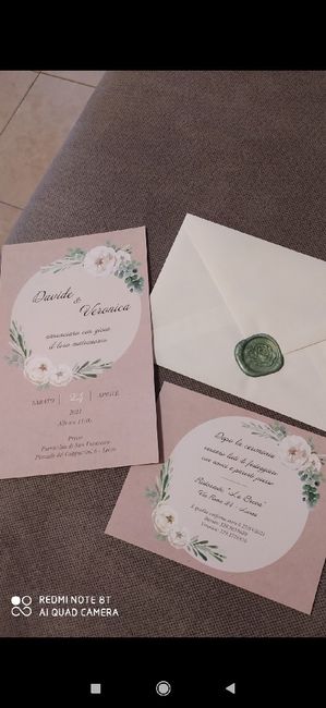Partecipazioni di nozze 💌 - 1