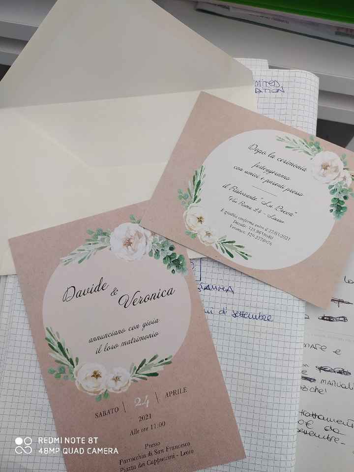 Partecipazioni...in via di assemblaggio..insieme! - 1