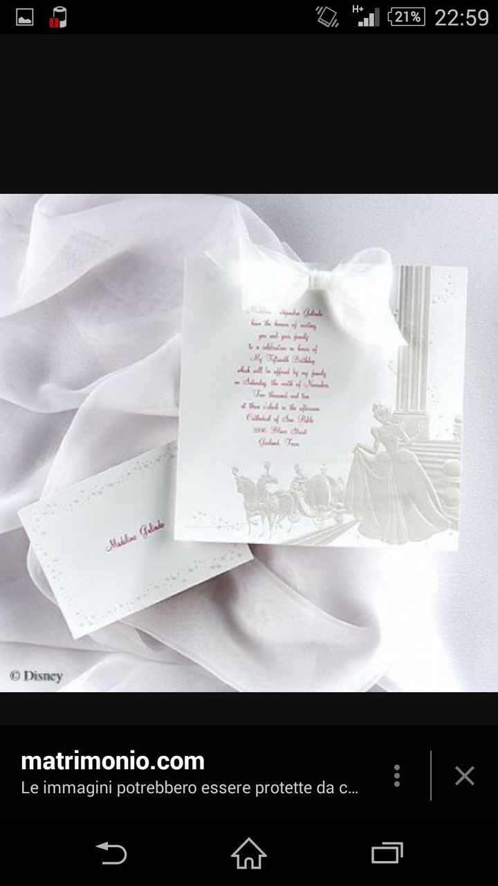 Aiuto partecipazioni tema disney - 3