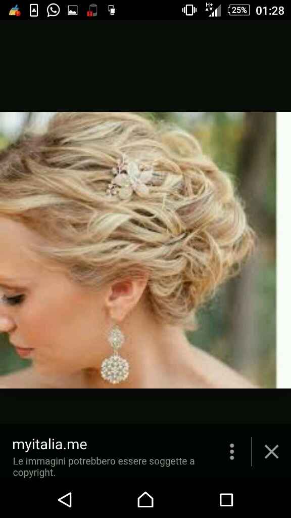 Abito scollo a v... e i capelli??? - 1