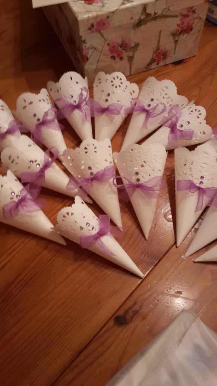 I miei coni portaconfetti ^_^  - 2