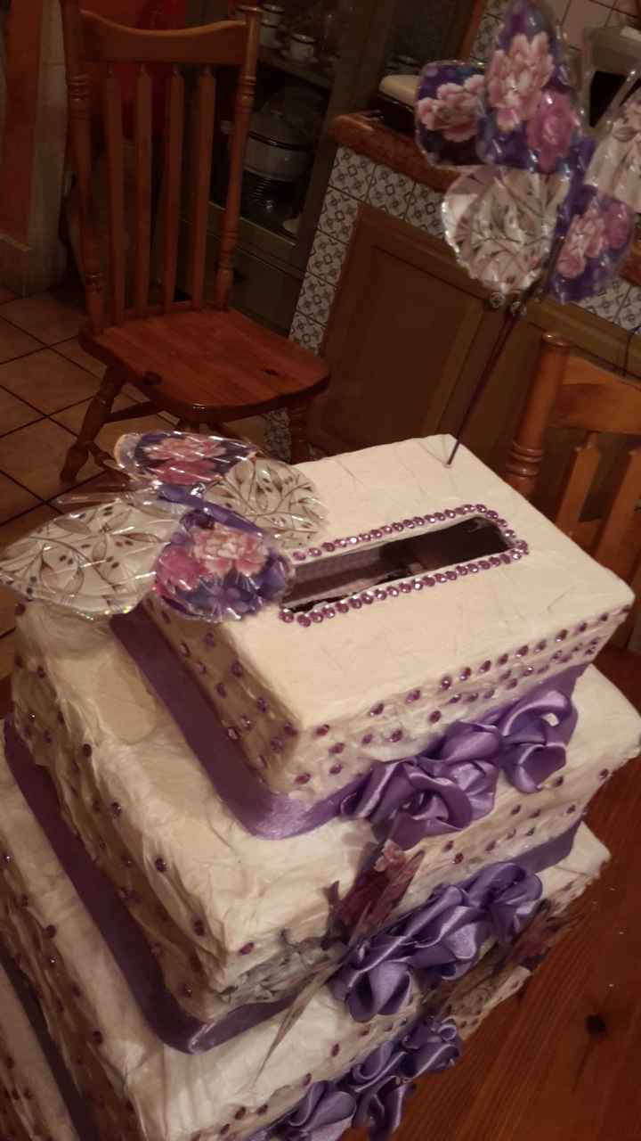 La mia torta portabuste *_* l'adoroooo ^_^ - 2