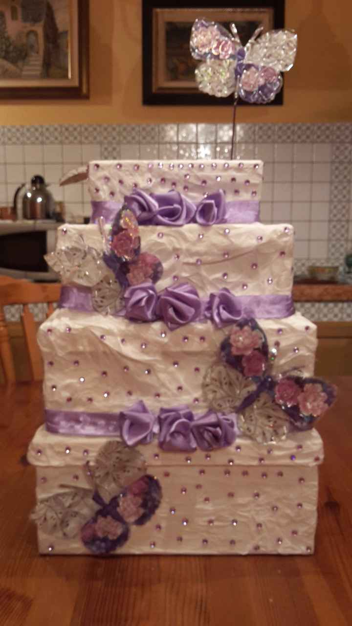 La mia torta portabuste *_* l'adoroooo ^_^ - 4