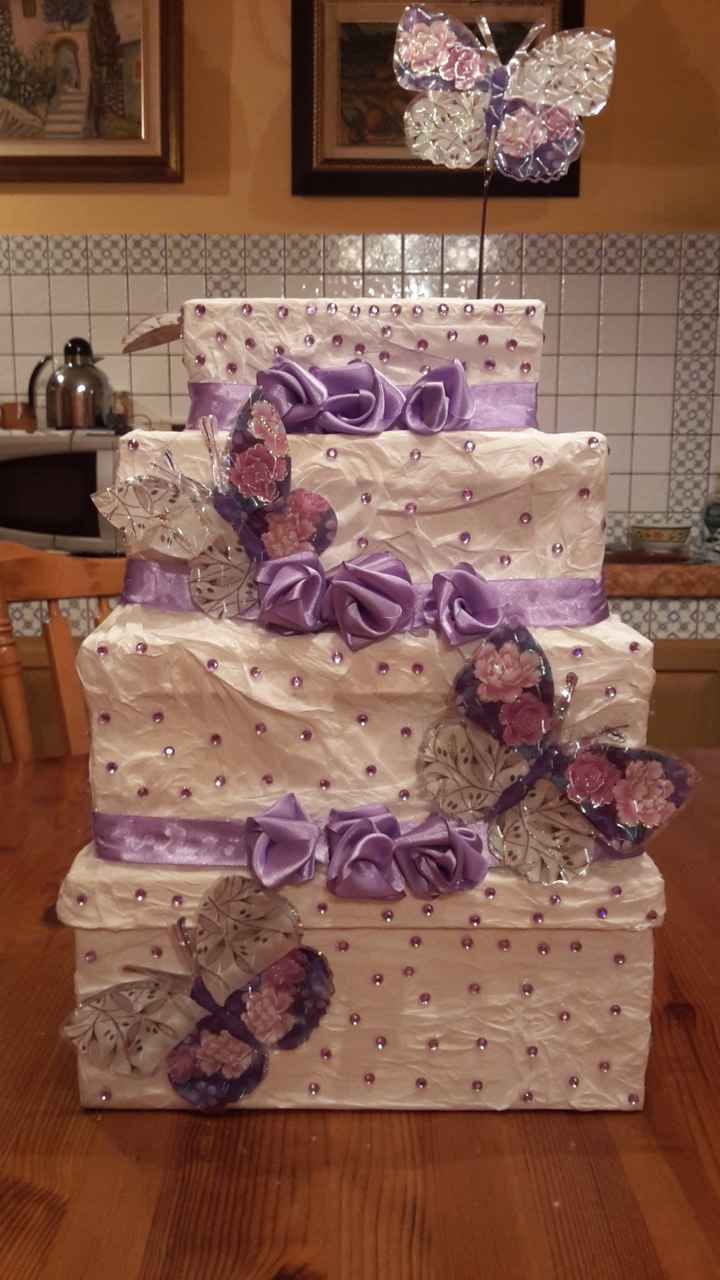 La mia torta portabuste *_* l'adoroooo ^_^ - 5