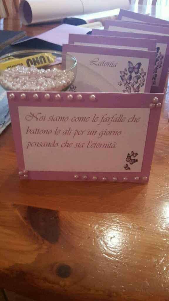 Ho rifatto i segnatavoli ;) eccoli ^_^ - 5