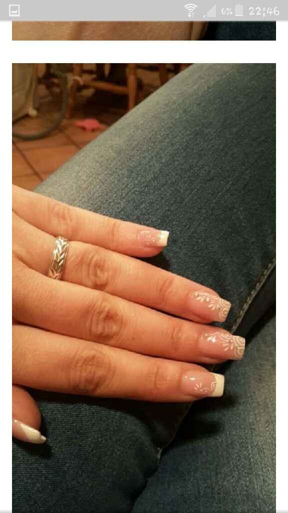 Manicure unghie sposa - 3