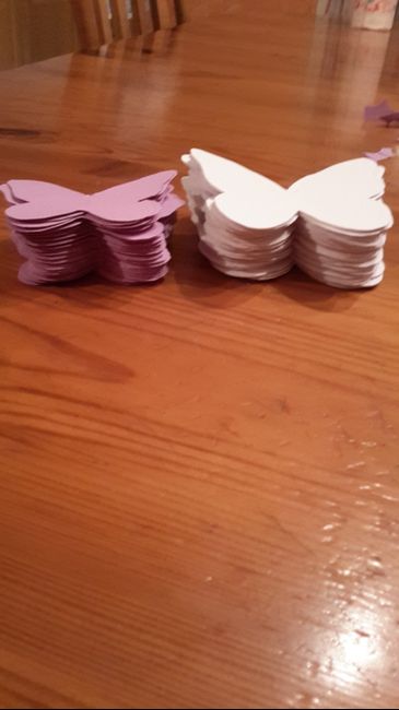 Farfalle segnaposto per bicchieri fai da me ;) - 4