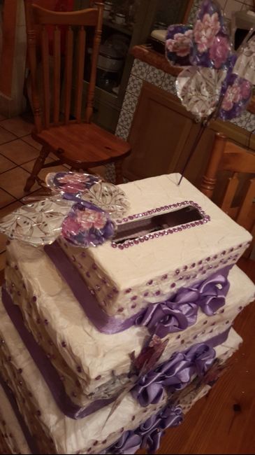 Sondaggio:torta portabuste sì o no? - 2