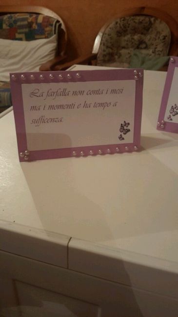 Ho rifatto i segnatavoli ;) eccoli ^_^ - 2