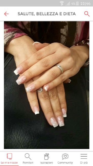 Manicure unghie sposa - 1