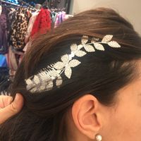 Acconciatura fiori freschi - 2