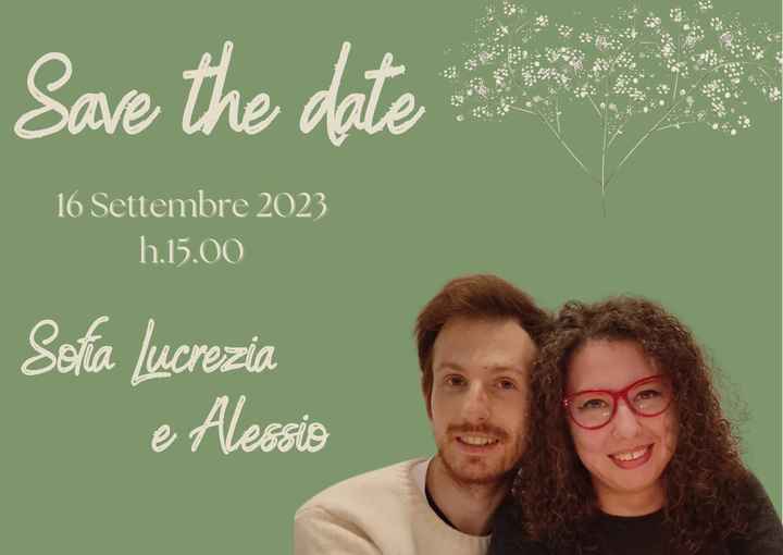 Save the date - 1
