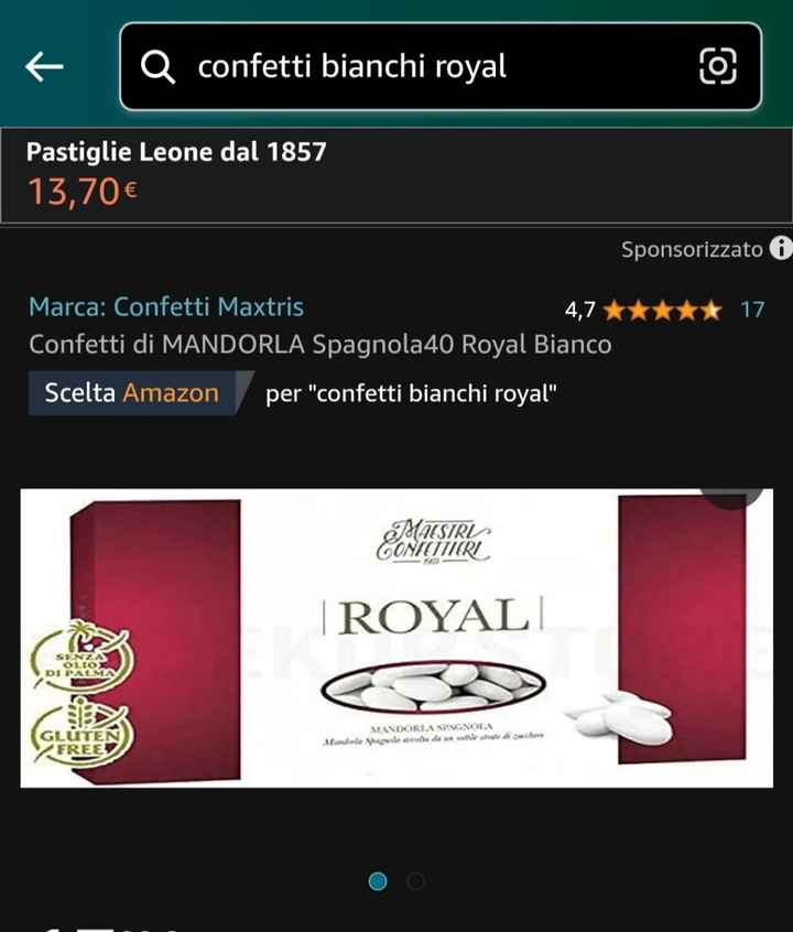 Confetti quali scegliere? - 1