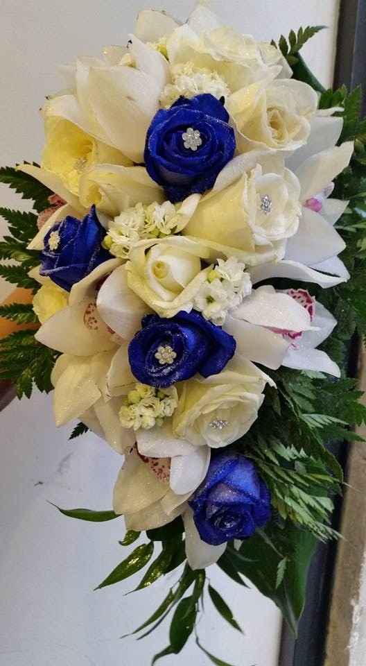 bianco e blu