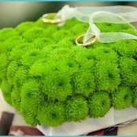 Cuscino porta fedi naturale 