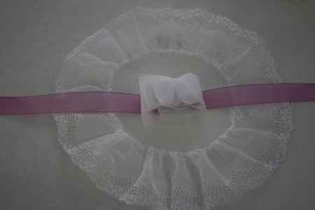 porta confetti in pizzo - fai da te -