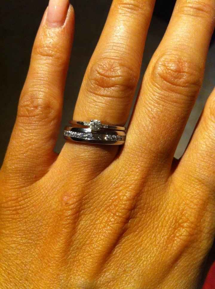 Abbinamento fede +anello fidanzamento postate le vostre foto!!!! - 1