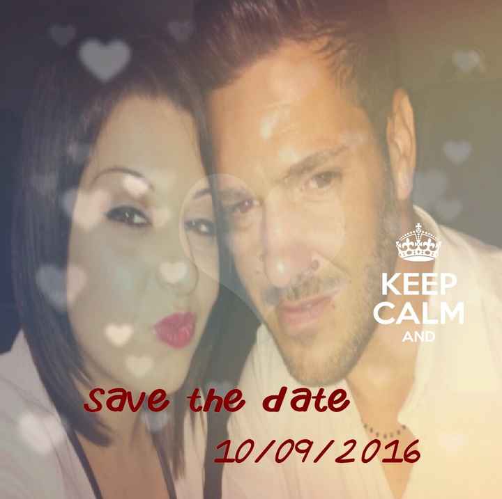 Save the date fai da me! - 1