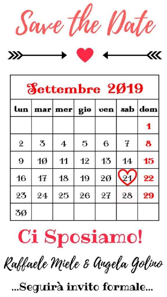 -180gg: save the date inviati😍 - 1