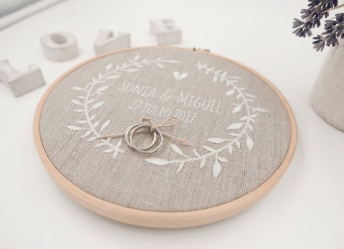 Cuscino porta fedi 9