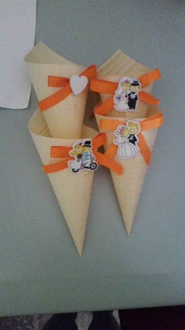 Porta Riso! misti con cuori e sposini diversi ^.^