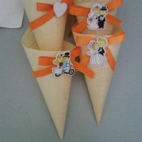 Porta Riso! misti con cuori e sposini diversi ^.^