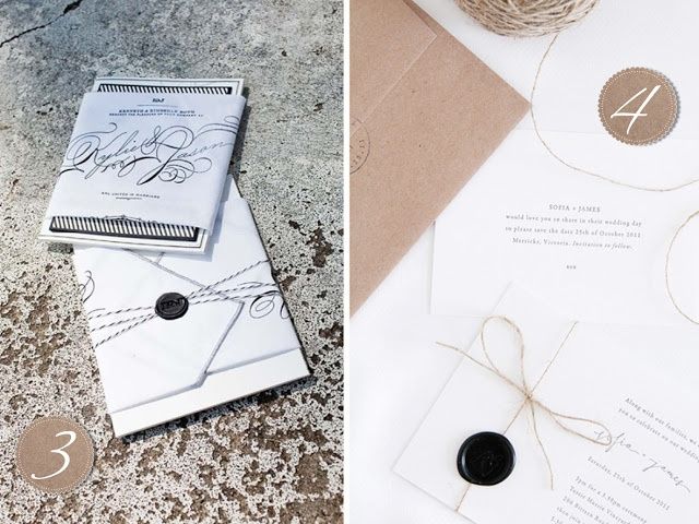 Partecipazioni ceralacca nero