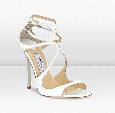 Sandalo bianco Jimmy Choo