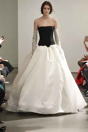 Abito Vera Wang 2014 - davanti