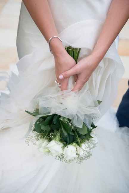 Bouquet rose bianche