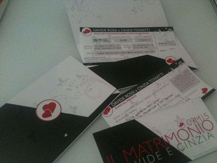 Le nostre partecipazioni moderne/viaggio aereo - 3