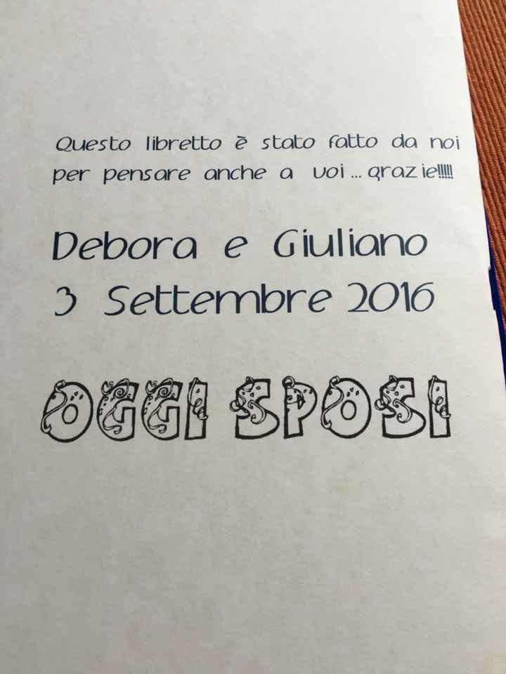 Ed anche il libretto per i bimbi e' pronto - 2
