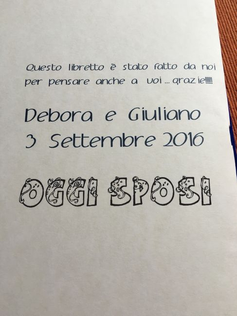 Ed anche il libretto per i bimbi e' pronto - 2