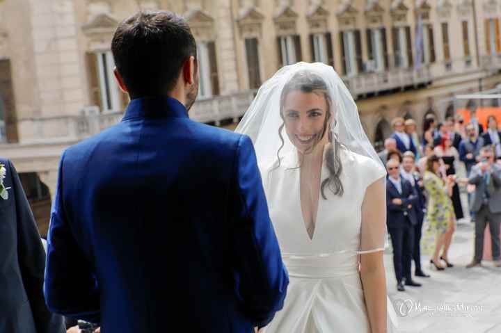 Dubbi sul velo davanti, o dietro? - 1