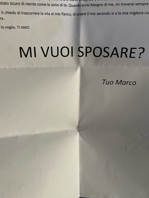 Proposta di matrimonio 💍 - 1